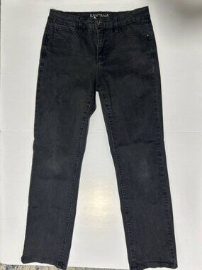 Santana Black Stretch Straight Leg Jeans Women’s 8×30